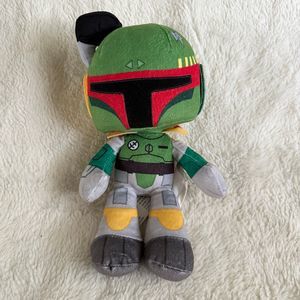 Mattel Star Wars Boba Fett Green Plush 9” Toy Doll Stuffed